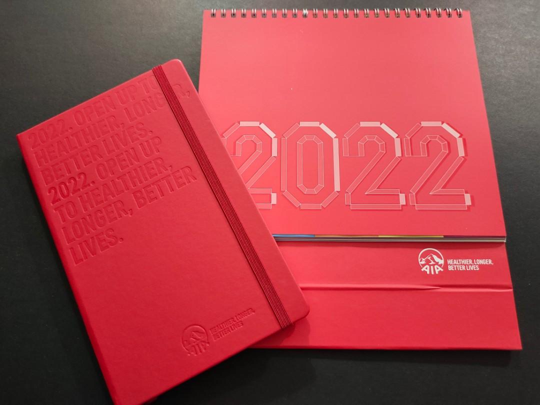 AIA 2022 Calendar & Notebook, Hobbies & Toys, Stationery & Craft