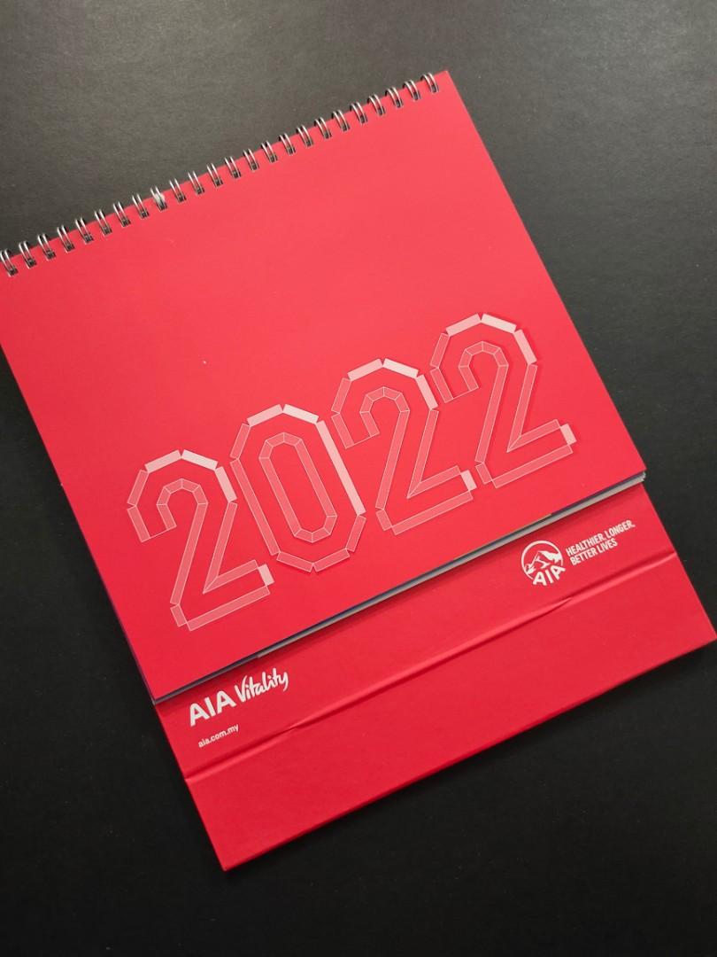 AIA 2022 Calendar & Notebook, Hobbies & Toys, Stationery & Craft