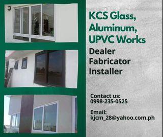 Aluminum, UPVc Works (Glass Window, Doors, etc)