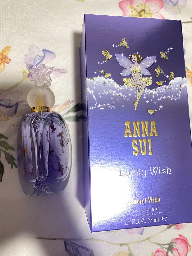 ANNA SUI lucky wish EDT 75ml, Beauty & Personal Care, Fragrance ...