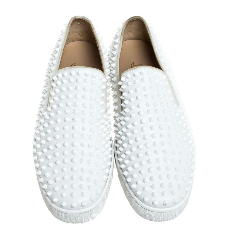 Christian louboutin roller best sale boat spikes