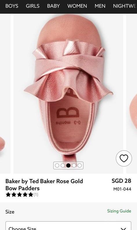 Baby shoes Baker by ted baker, Bayi 