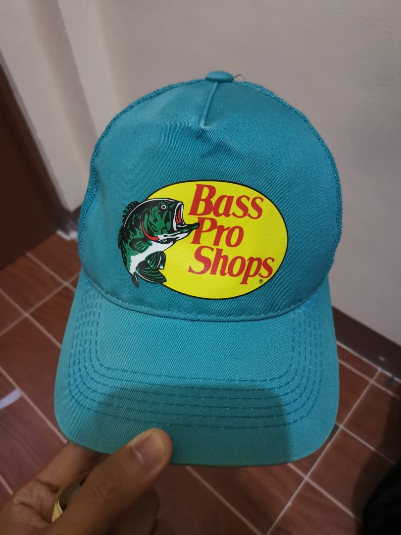 BASS PRO SHOP TRUCKER CAP / AQUA BLUE/ ONE SIZE / NOT NEW ERA / NOT