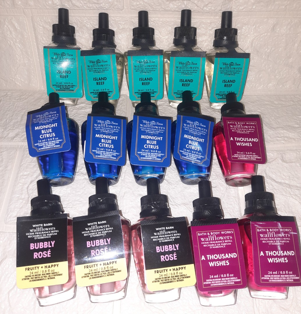 Bath & Body Works Wallflower Refill (Store Bought & Authentic), Furniture & Home Living, Home