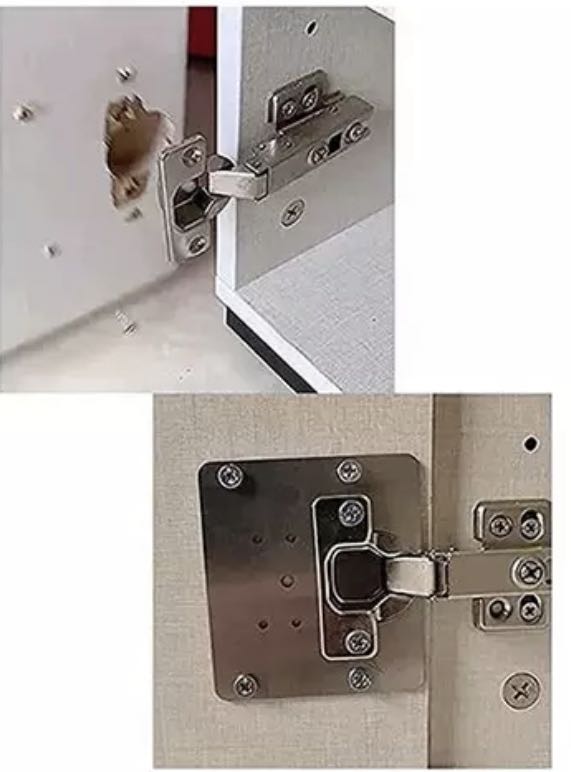 Bathroom and kitchen repair hinges, Furniture & Home Living