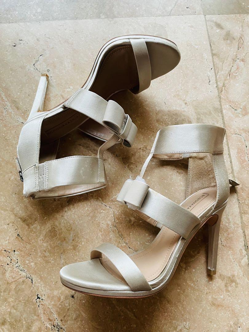 BCBG Gale High Heels Bow Sandal Women s Fashion Footwear Heels