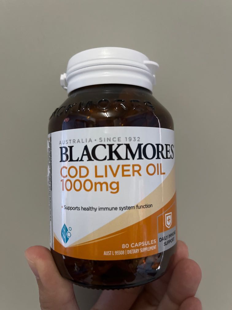 Blackmores Cod Liver Oil Health Nutrition Health Supplements