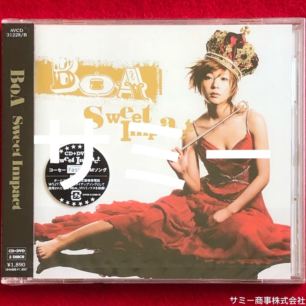 BoA (ボア)《 Sweet Impact (スウィート・インパクト) 》(🇯🇵日本盤
