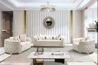 Brand new All 3 pcs Elegant Designed Sofa set only $3998