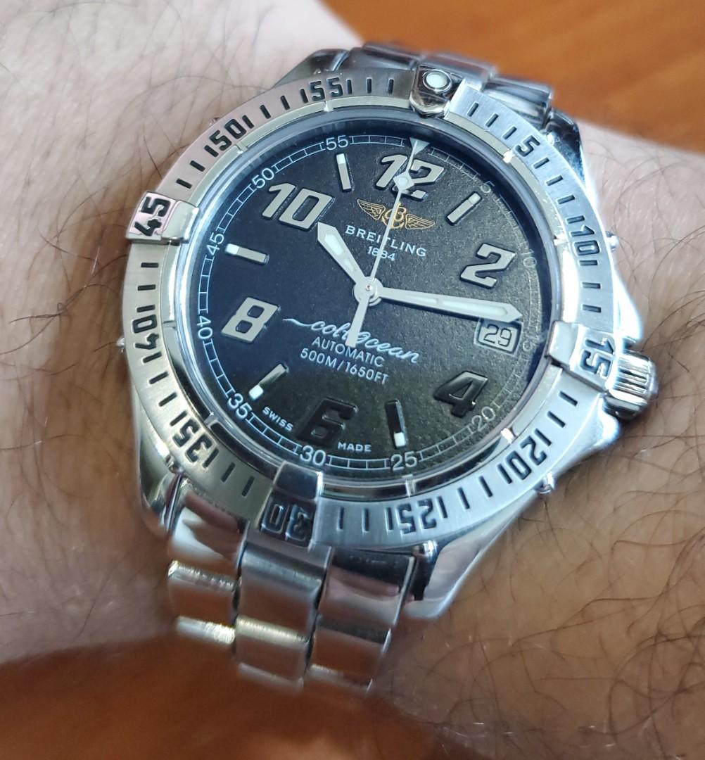 Breitling colt automatic sales a17350