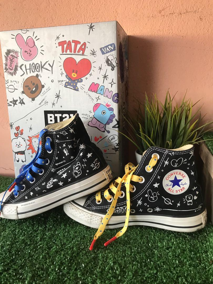 después de esto partícipe Restricción BTS BT21 converse shoes official, Hobbies & Toys, Collectibles &  Memorabilia, K-Wave on Carousell