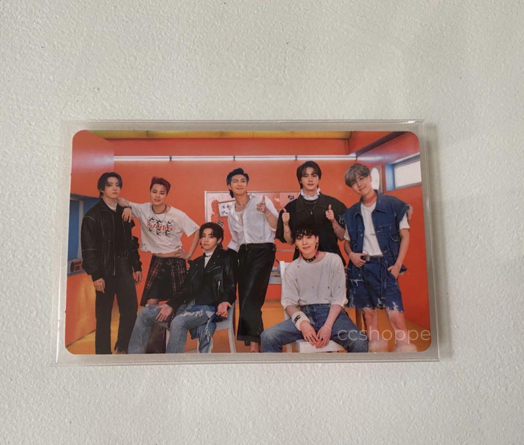 BTS Butter Album Cream OT7 Group pc photocard jungkook taehyung jimin
