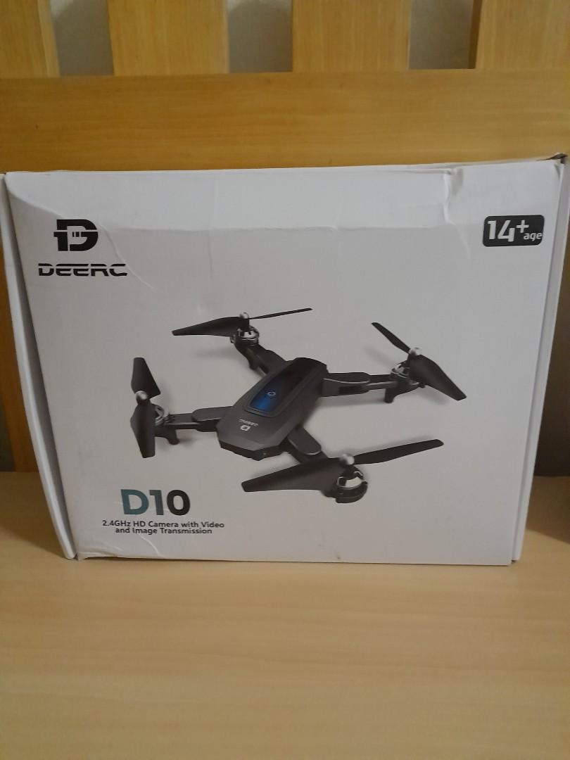 Bundle of DEERC D10 Drone and ANIVA Multi-Controller, Photography
