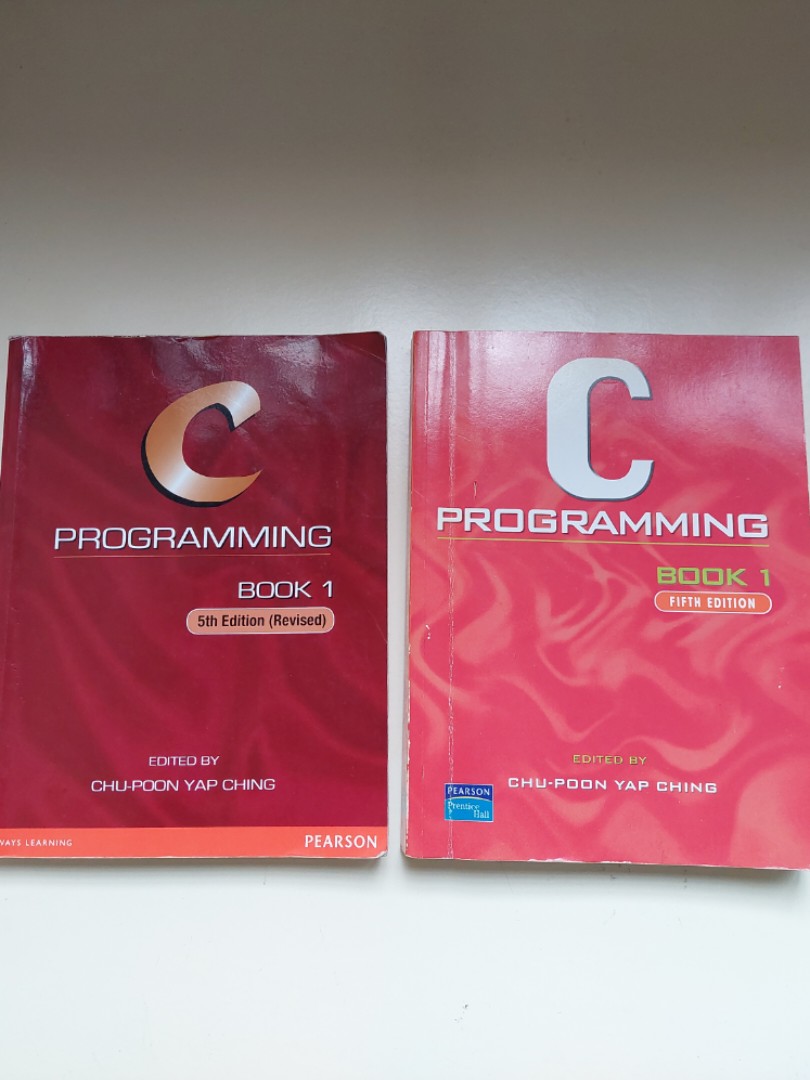 C Programming book 1 - 5th edition (2 books for $5), Hobbies & Toys ...