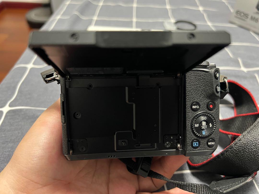 Canon EOS M6 +accessories, Photography, Cameras on Carousell