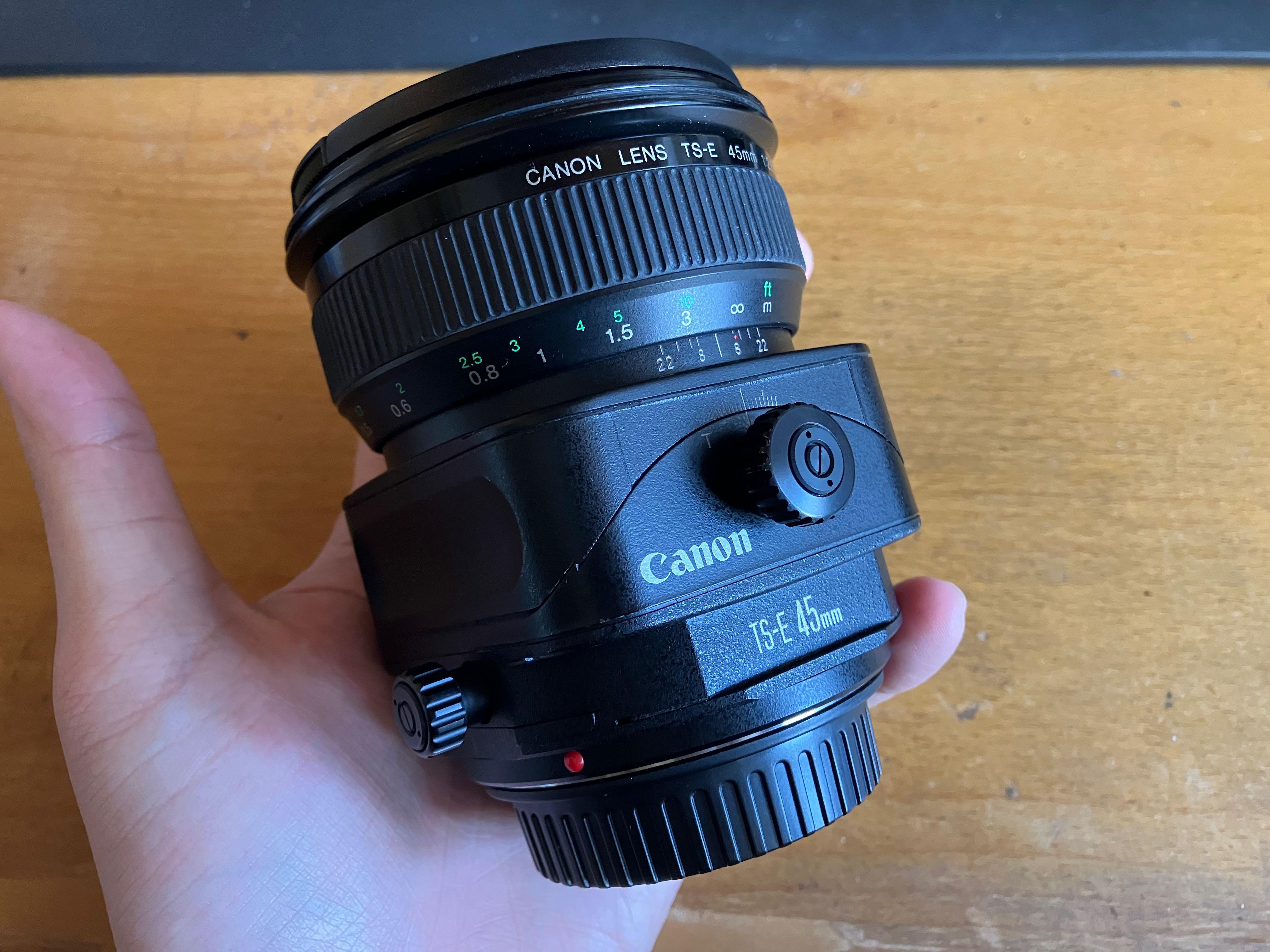 canon tse 45mm
