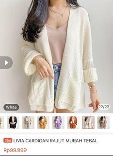 cardigan rajut