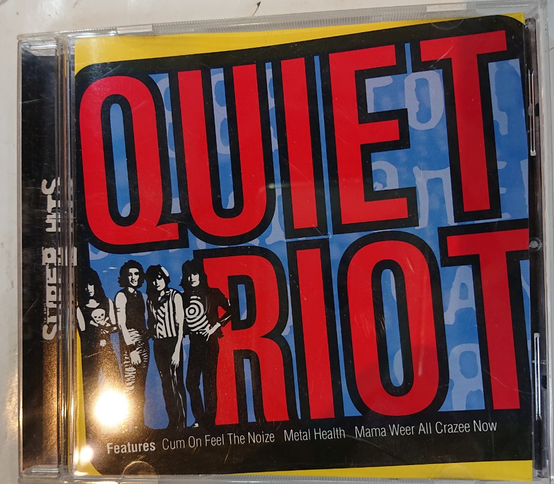 Cd Quiet Riot, 興趣及遊戲, 音樂、樂器 & 配件, 音樂與媒體 - CD 及 DVD - Carousell