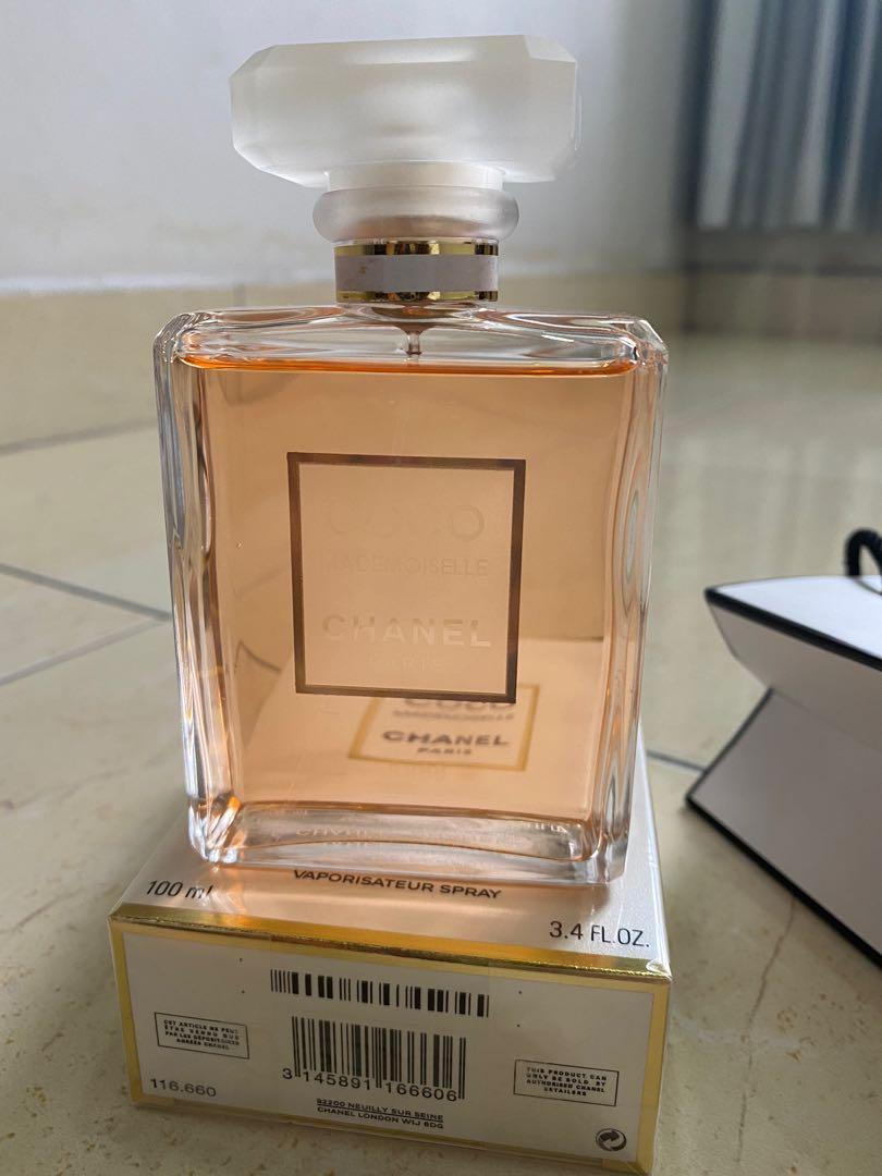 Chanel Coco Mademoiselle EDP 100ml free Chanel stickers and sample, Beauty  & Personal Care, Fragrance & Deodorants on Carousell