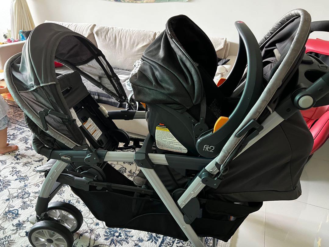 Chicco fit2 double stroller hotsell