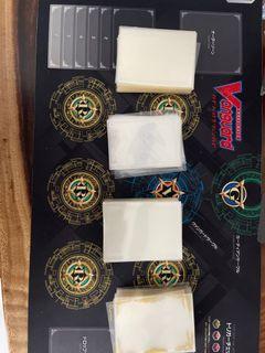 Clear card sleeves