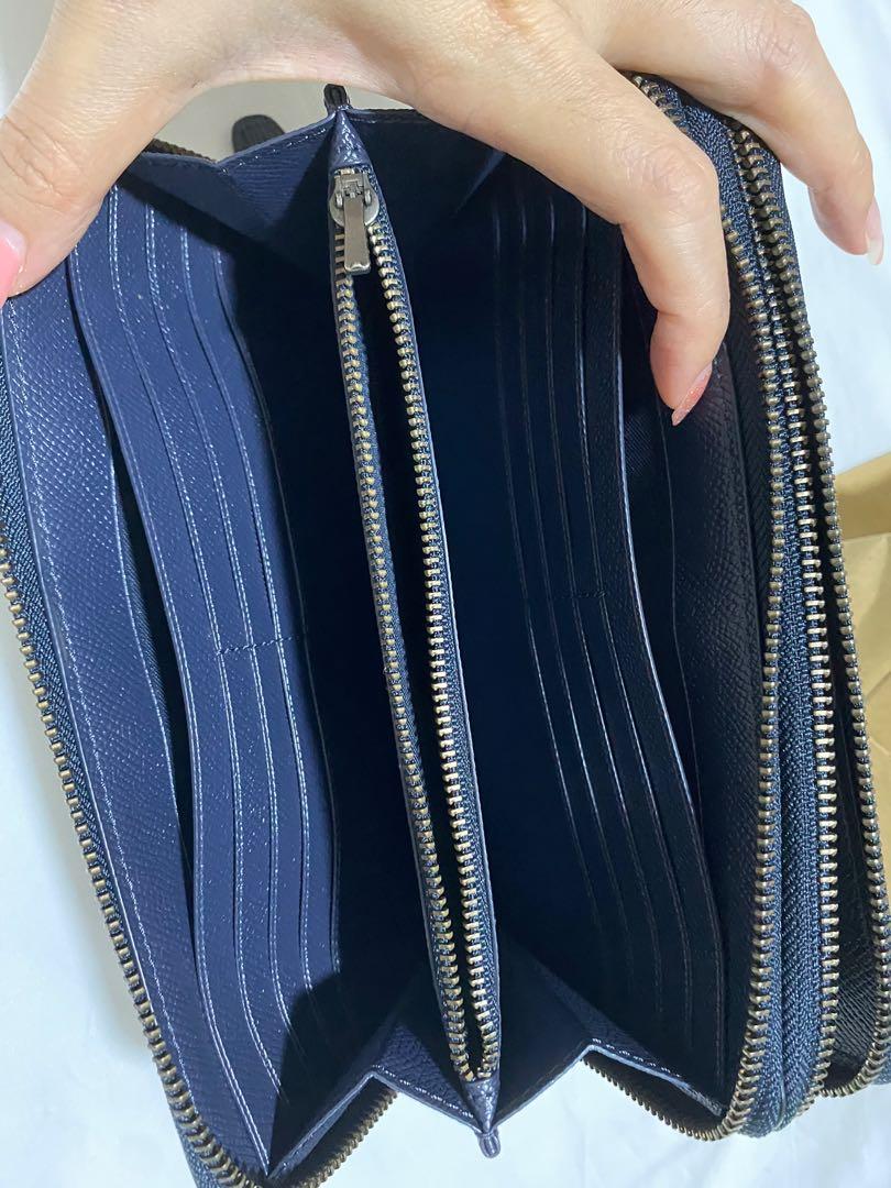 Coach Double Zip Travel Organizer, Women's Fashion, Bags & Wallets