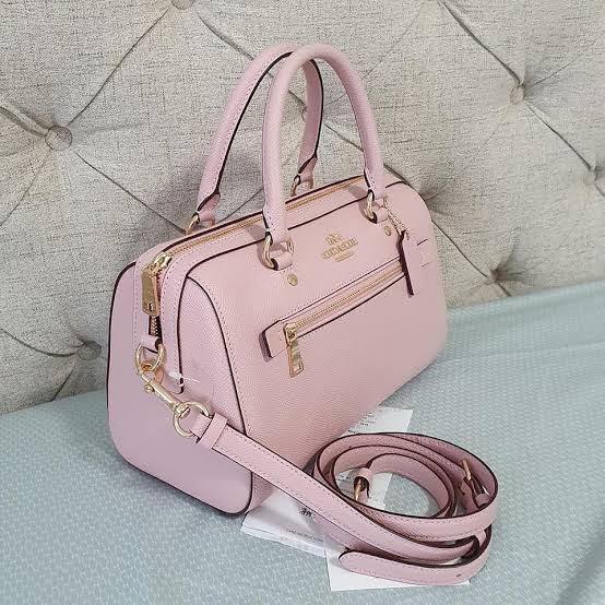 Coach rowan pink best sale