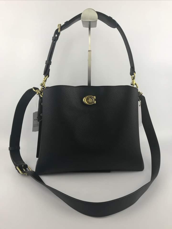 Coach Willow Shoulder Bag Black, Women's Fashion, Bags & Wallets