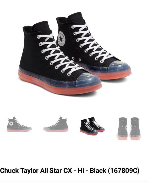 All black high discount top converse mens