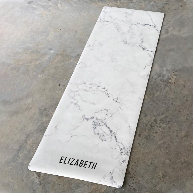 Marble clearance exercise mat