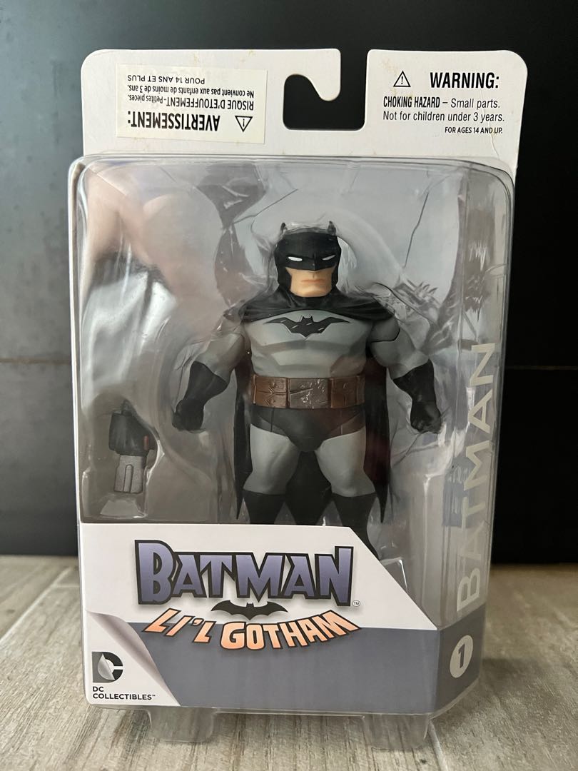 Lot 4 Figurines DC Collectibles Batman Li’l Gotham – Édition Collection