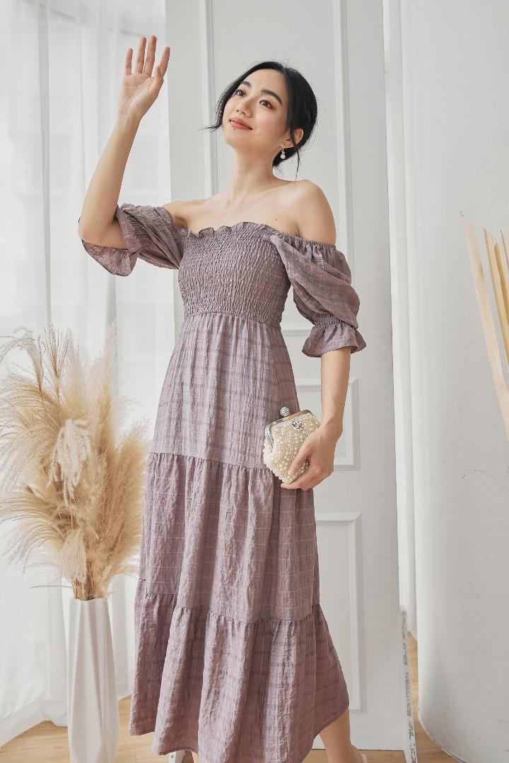 Mauve hot sale summer dress