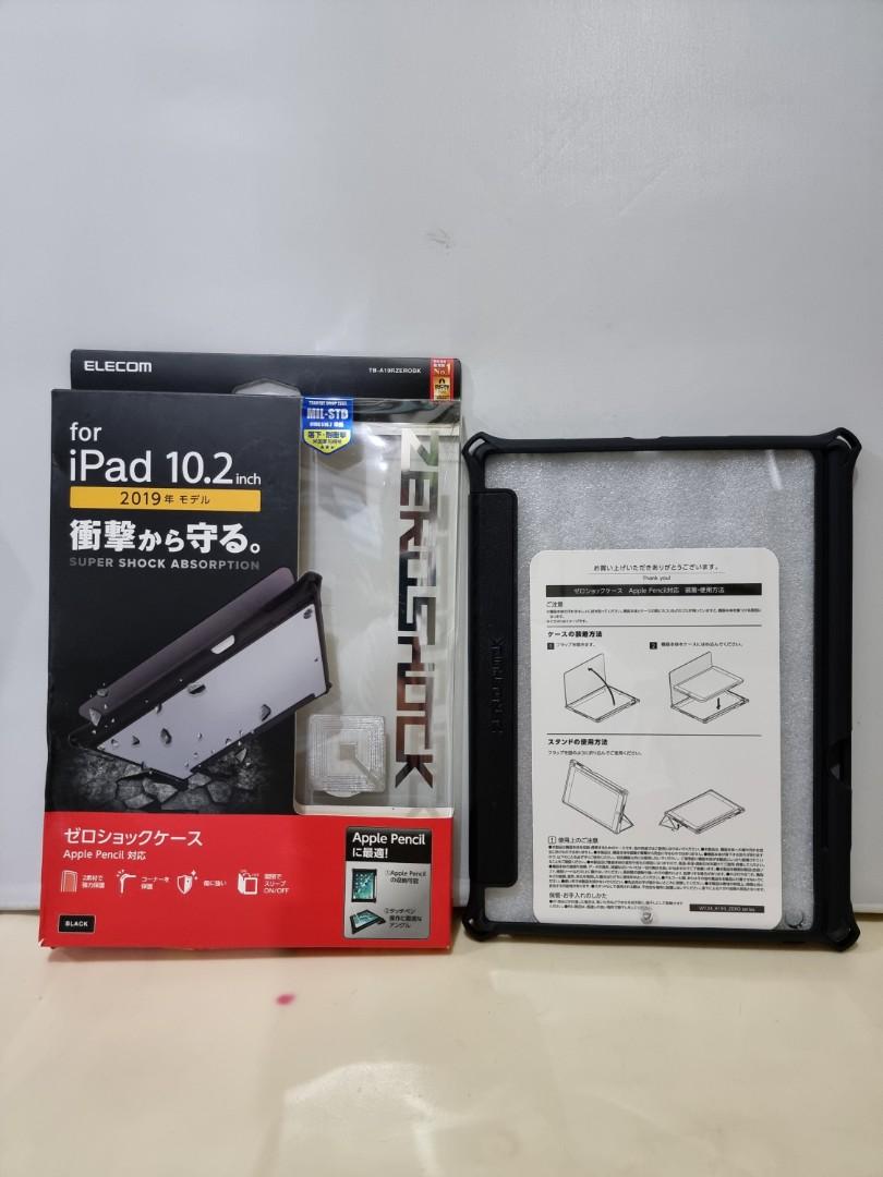 Elecom iPad 10.2, 2019 Model, Flap Cover, Clear Back, Zeroshock (Category: Cases & Sleeves) located in Binangonan. Submitted by caaaris (Listing ID 1154490933, Image 1). Description: Elecom iPad 10.2, 2019 Model, Flap Cover, Clear Back, Zeroshock Model: TB - A19RZEROBK Super Shock Absorption Special polycarbonate material that is scratch resistant Open box, unused and in near mint condition.
