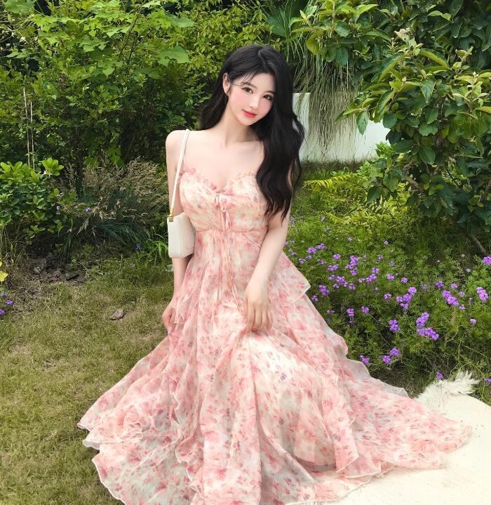 Elegant chiffon dresses hotsell