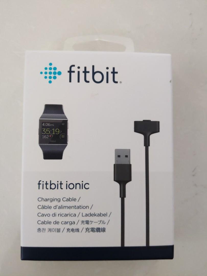 Fitbit ionic charger Mobile Phones Gadgets Wearables Smart Watches on Carousell