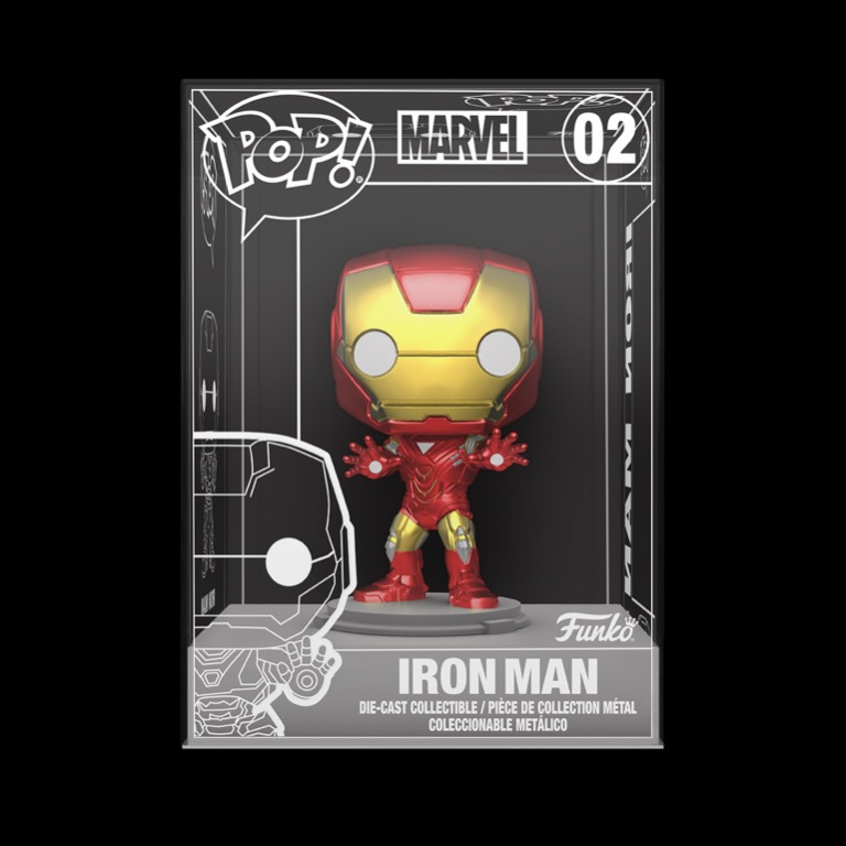 Funko Pop! Die Cast Iron Man #02
