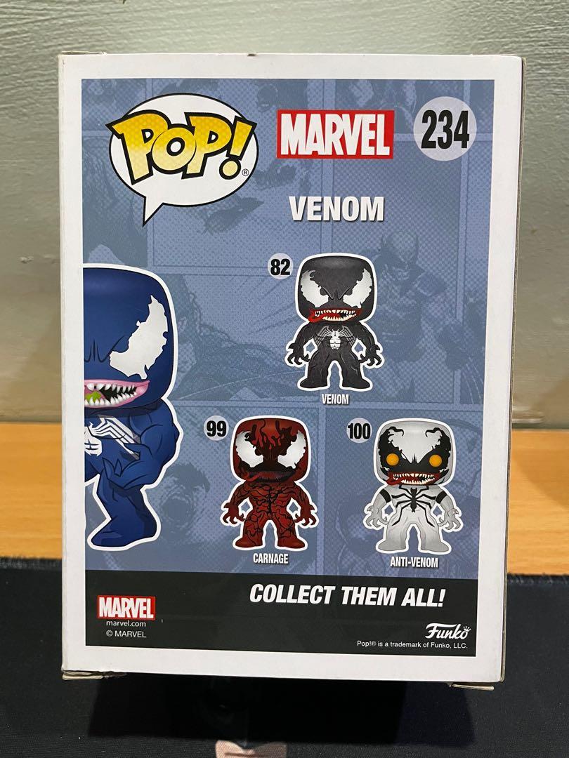 Funko Venom (Blue) Hot topic, Hobbies & Toys, Toys & Games on Carousell