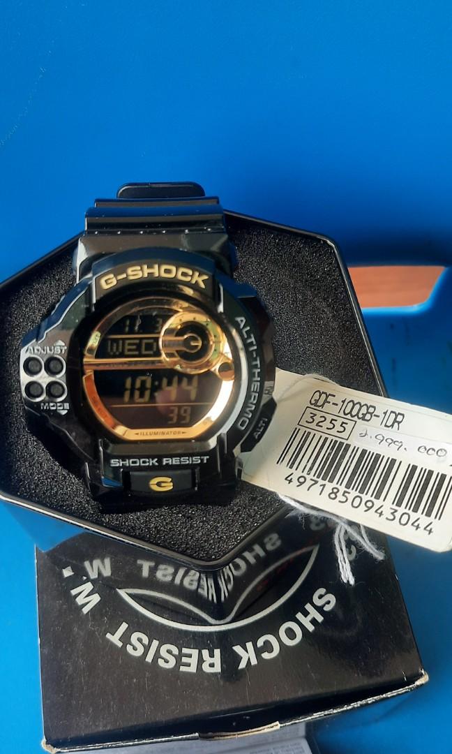 G SHOCK GDF-100, Fesyen Pria, Jam Tangan di Carousell