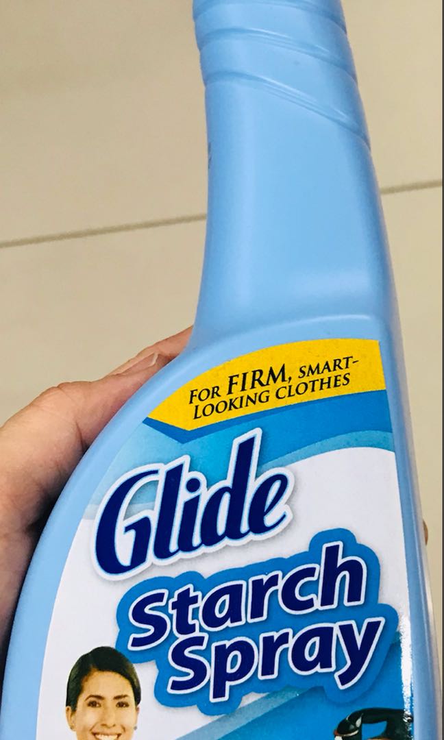 Glide Starch Spray Ironing Aid Powder Pure 500mL