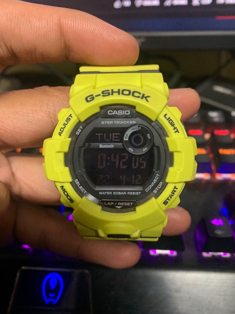 G Shock GBD 800 9A Step Tracker Men s Fashion Watches