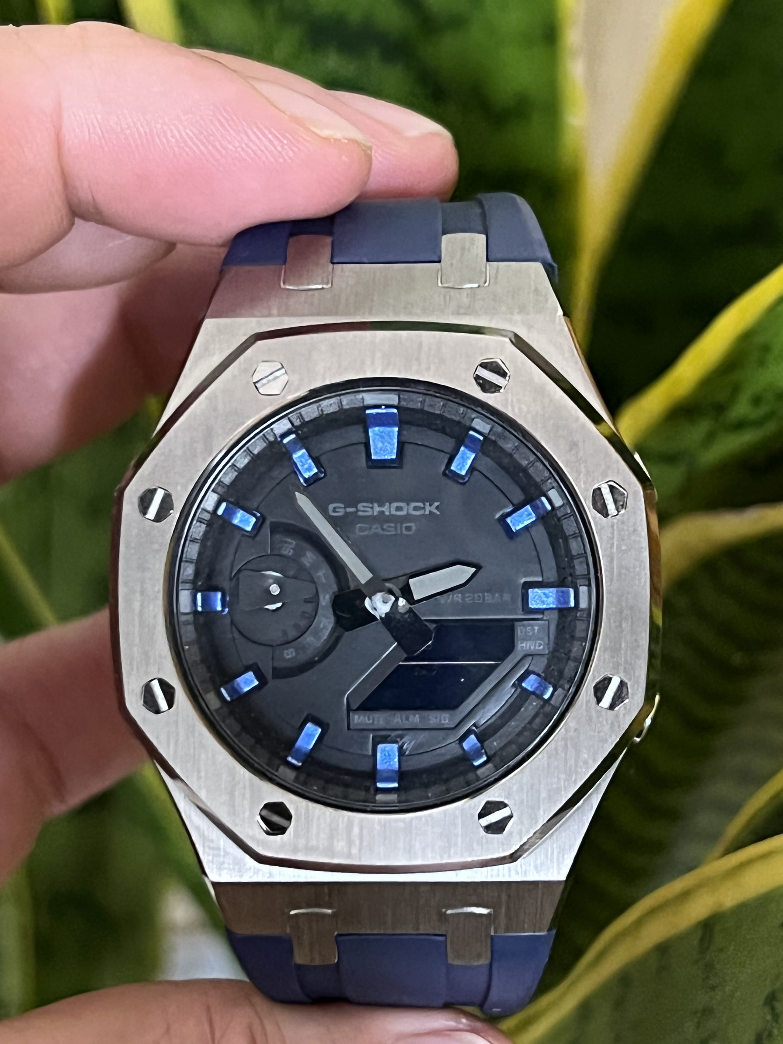 Casio g shock cheap steel blue