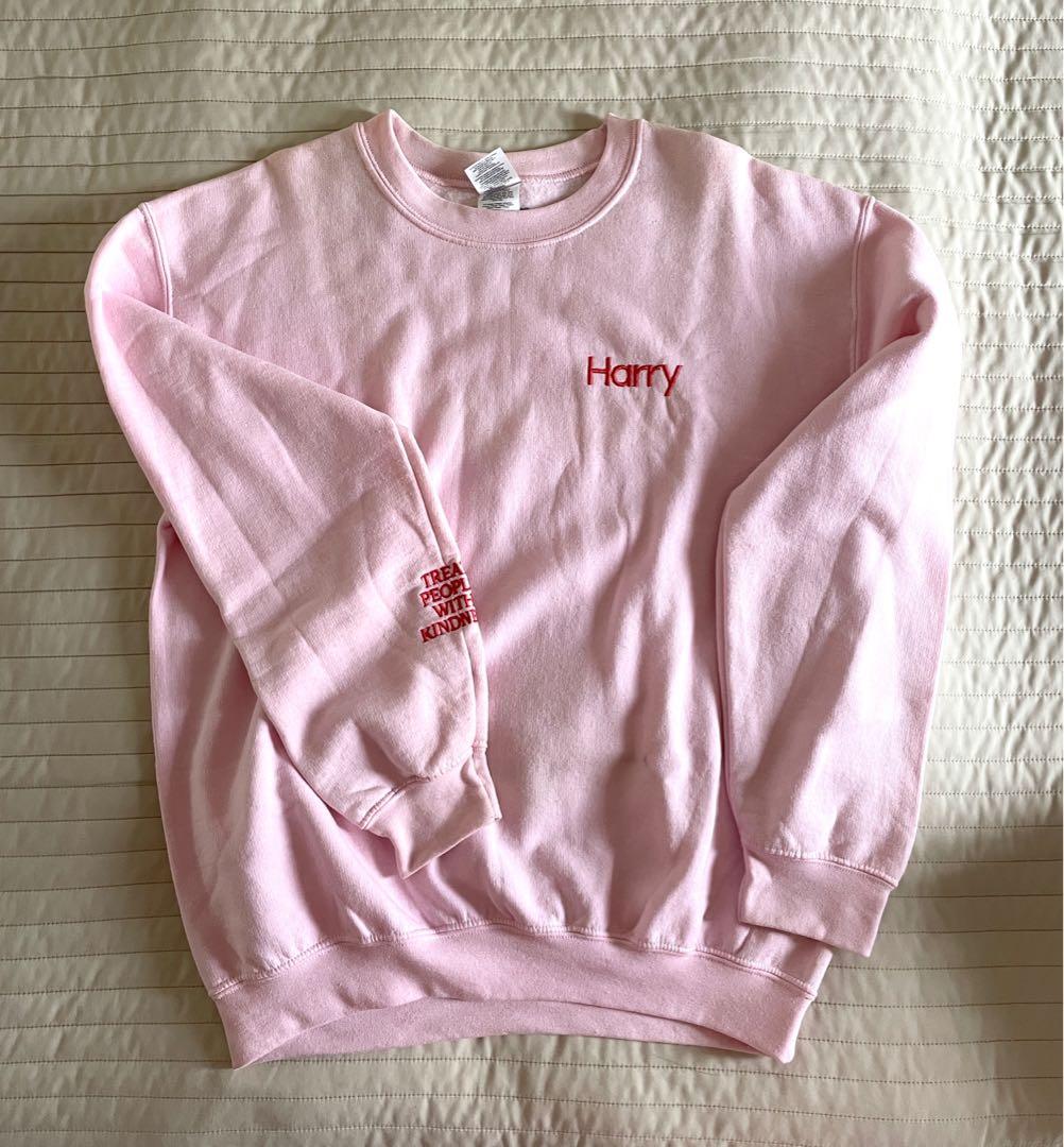 Harry Styles Pink TPWK Sweater - Live on Tour