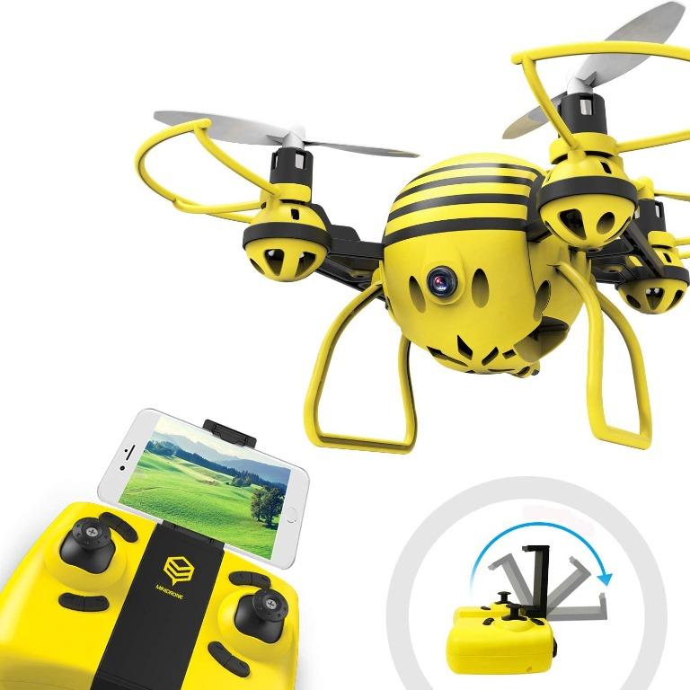 Hasakee H1 Fpv Rc Drone With Hd Live Video Wifi Camera And Headless Mode 2.4Ghz 6 Axis Gyro Quadcopter With Altitude Hold And One Button Take Off Landing Good For Beginners 4156 Photography Drones on ...