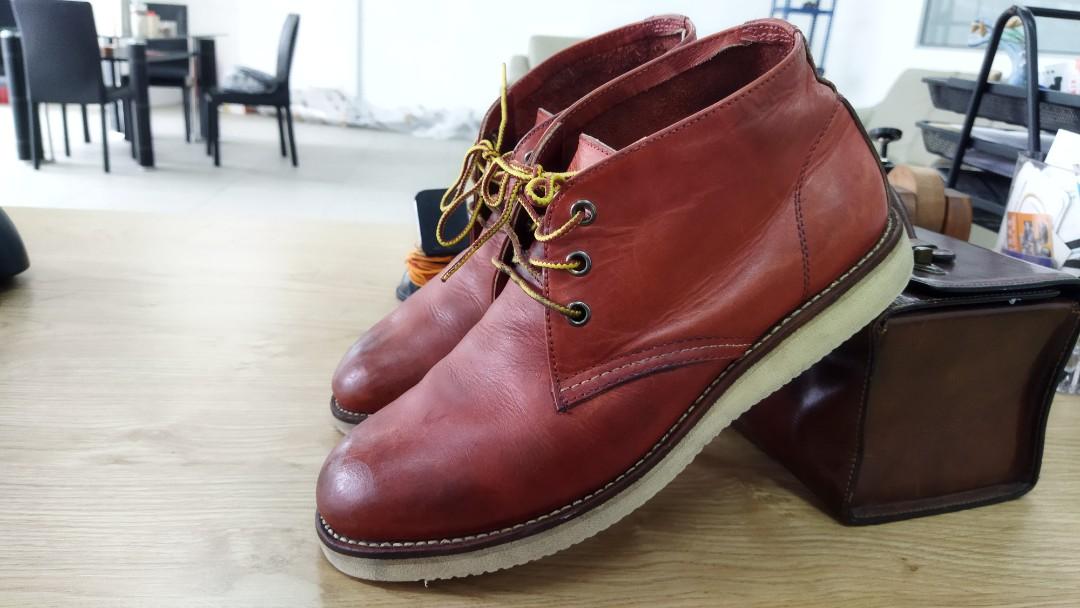 Genuine leather chukka boots online