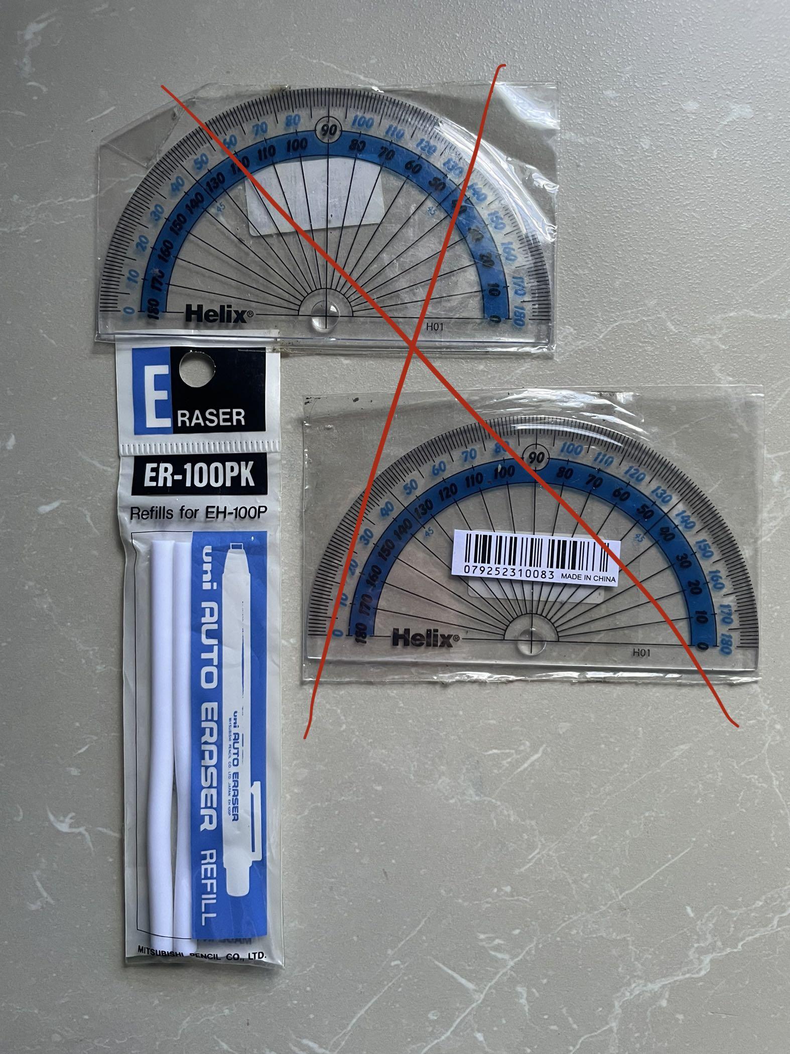 Helix auto eraser refill, Hobbies & Toys, Stationery & Craft