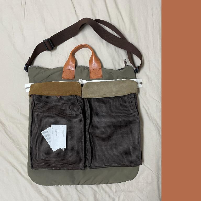 Hender Scheme / 99.9%新連牌/ Multi Helmet Bag / 袋, 名牌, 手袋及銀 