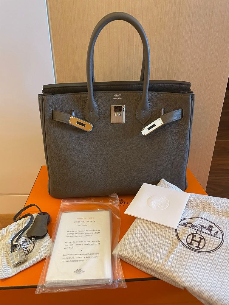 Hermès Birkin 30 PHW Handbag