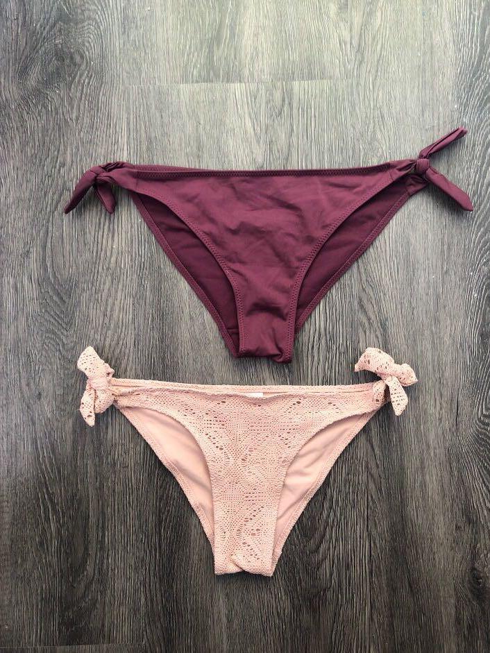 H M Bikini Bottom Bundle Women s Fashion Swimwear Bikinis Swimsuits on Carousell