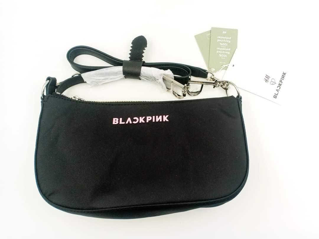 H&M Blackpink Black Shoulder Bag, Women's Fashion, Bags & Wallets