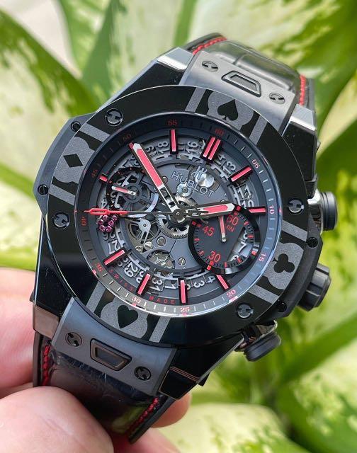 Hublot Big Bang Unico World Poker Tour King Gold Automatic Men's